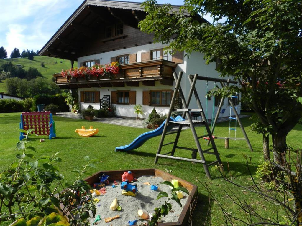 Vila Gaestehaus Glaagut - Familie Hain Hochfilzen Exteriér fotografie