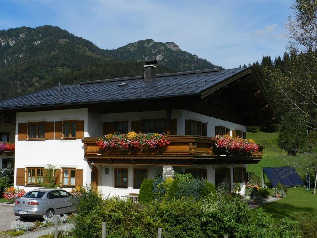 Vila Gaestehaus Glaagut - Familie Hain Hochfilzen Exteriér fotografie