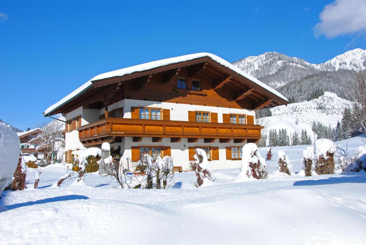 Vila Gaestehaus Glaagut - Familie Hain Hochfilzen Exteriér fotografie