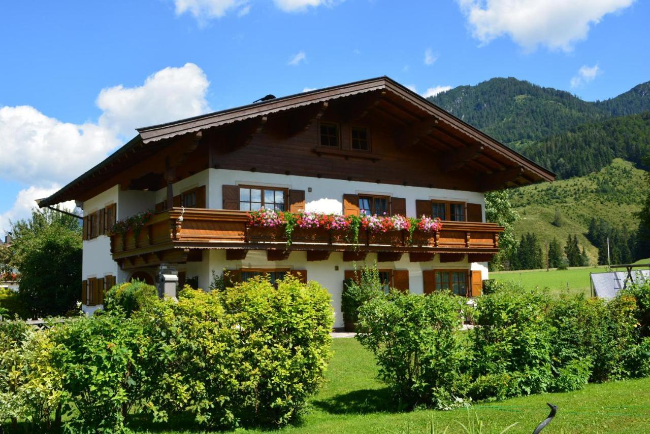 Vila Gaestehaus Glaagut - Familie Hain Hochfilzen Exteriér fotografie