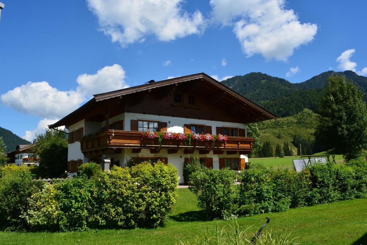 Vila Gaestehaus Glaagut - Familie Hain Hochfilzen Exteriér fotografie